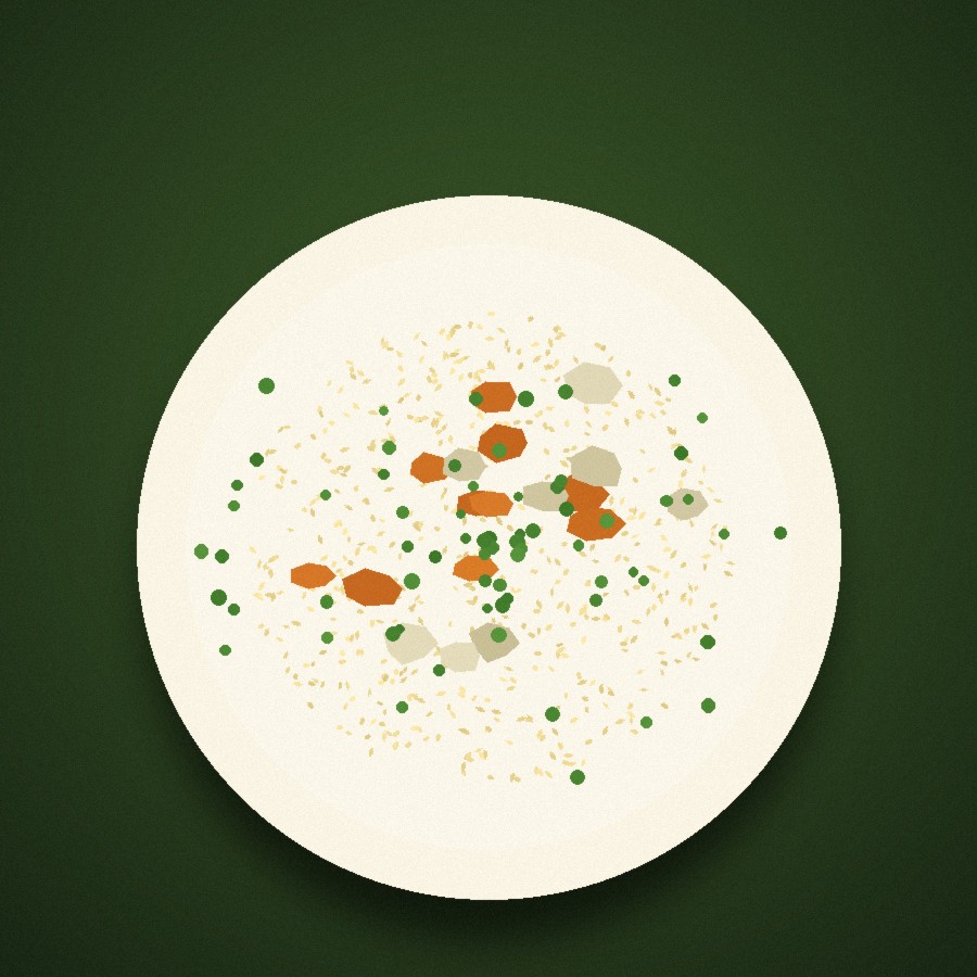 Vegetable pilau